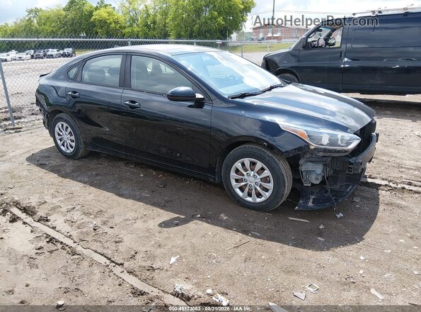 3KPF24AD4LE202381 2020 KIA FORTE Черный Передняя правая четверть