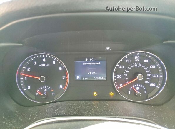 3KPF24AD4LE228138 2020 KIA FORTE Синий Вид щитка приборов