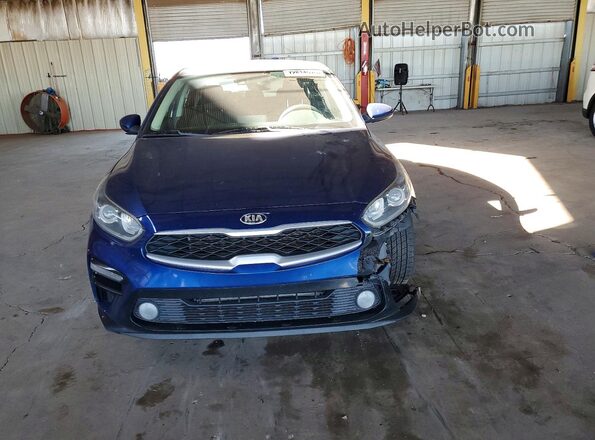 3KPF24AD4LE228138 2020 KIA FORTE Синий Вид спереди