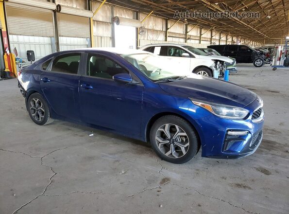 3KPF24AD4LE228138 2020 KIA FORTE Синий Передняя правая четверть