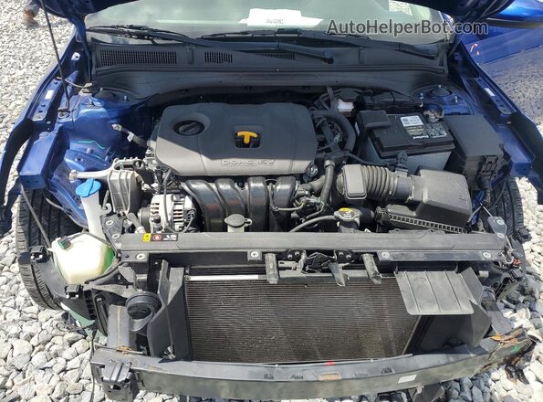3KPF24AD4LE259776 2020 KIA FORTE Синий Вид задней части салона