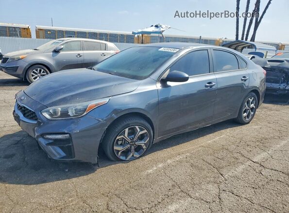 3KPF24AD4ME278085 2021 KIA FORTE Gray Przód lewy