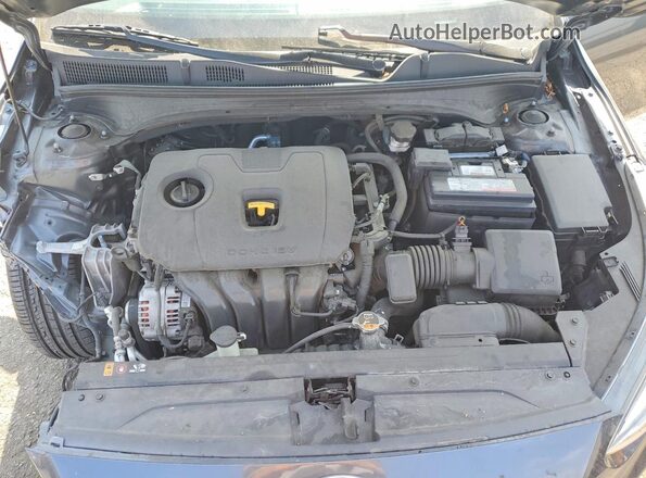 3KPF24AD4ME278085 2021 KIA FORTE Gray Widok wnętrza z tyłu
