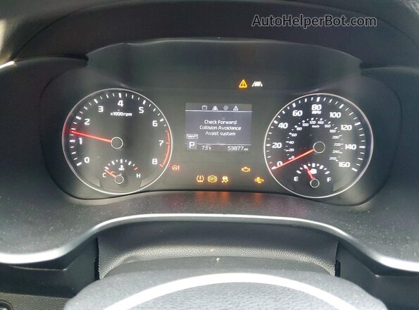 3KPF24AD4ME278085 2021 KIA FORTE Gray Widok zestawu wskaźników