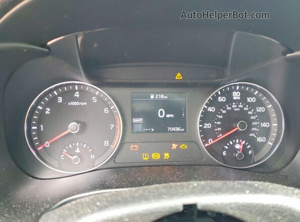 3KPF24AD4ME354386 2021 KIA FORTE Черный Вид щитка приборов