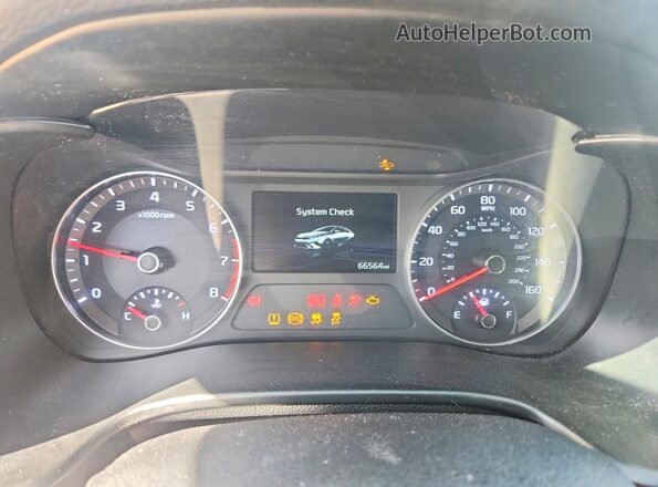 3KPF24AD4PE554608 2023 KIA FORTE Charcoal Widok zestawu wskaźników