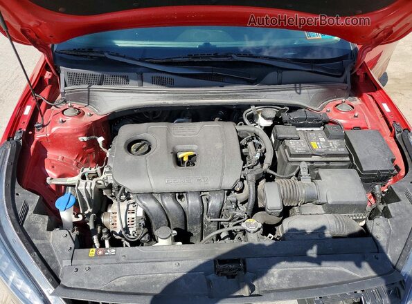 3KPF24AD4PE625094 2023 KIA FORTE Red Vista interior trasera