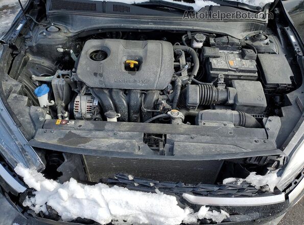 3KPF24AD4RE697593 2024 KIA FORTE Черный Вид задней части салона