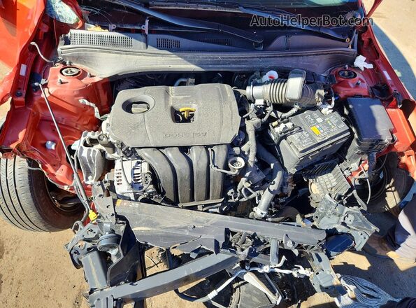 3KPF24AD4RE727238 2024 KIA FORTE Оранжевый Вид задней части салона