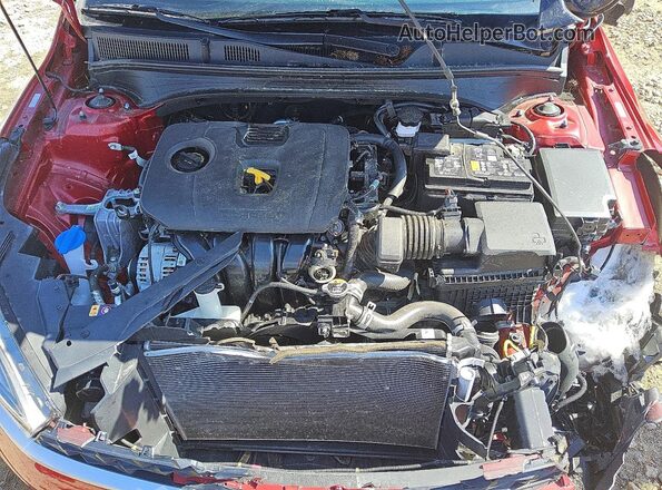 3KPF24AD4RE778173 2024 KIA FORTE Red Vista interior trasera