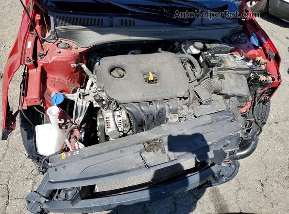 3KPF24AD4RE791747 2024 KIA FORTE Red Widok wnętrza z tyłu