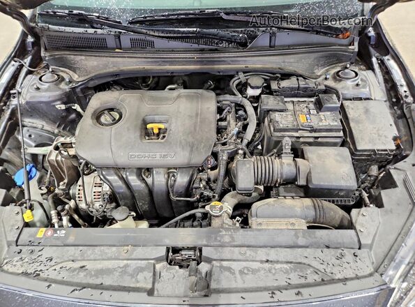 3KPF24AD4RE801483 2024 KIA FORTE Серый Вид задней части салона
