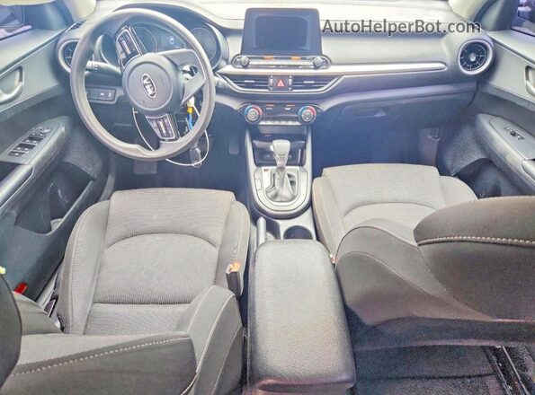 3KPF24AD5KE049475 2019 KIA FORTE Угольный Вид панели приборов