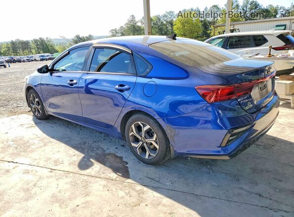 3KPF24AD5KE084095 2019 KIA FORTE Blue Задня ліва чверть