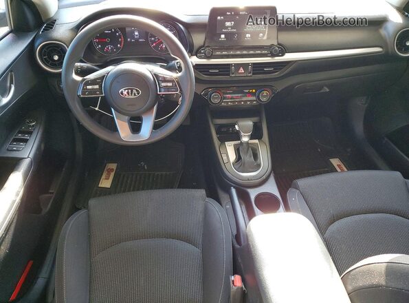 3KPF24AD5KE084095 2019 KIA FORTE Blue Вид панелі приладів