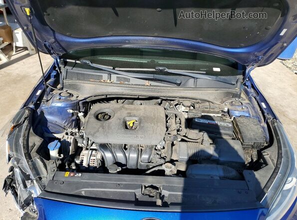 3KPF24AD5KE084095 2019 KIA FORTE Blue Вид задньої частини салону