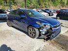 2019 Kia Forte Blue vin: 3KPF24AD5KE084095