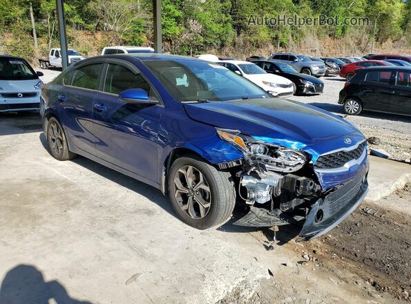 3KPF24AD5KE084095 2019 KIA FORTE Blue Передня права чверть