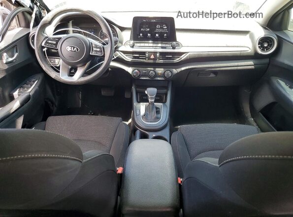 3KPF24AD5LE249712 2020 KIA FORTE Gray Widok deski rozdzielczej