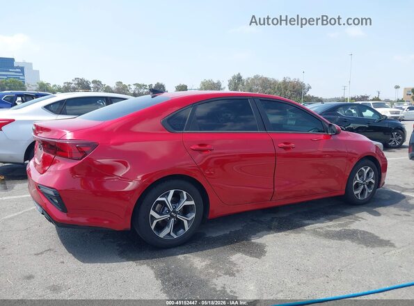 3KPF24AD5ME386604 2021 KIA FORTE Red Սալոնի հետևի տեսք