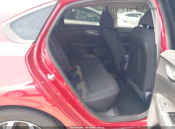 3KPF24AD5ME386604 2021 KIA FORTE Red VIN կոդի պիտակի տեսք
