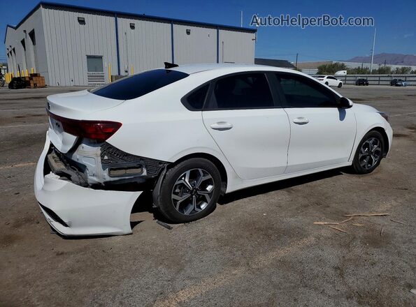 3KPF24AD5ME391351 2021 KIA FORTE Белый Задняя правая четверть