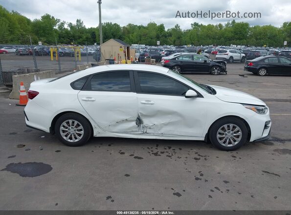 3KPF24AD5ME393522 2021 KIA FORTE White უკანა სალონის ხედი