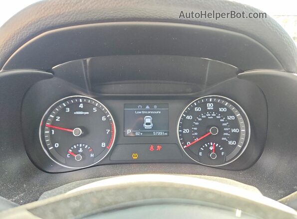 3KPF24AD5ME402249 2021 KIA FORTE Gray Widok zestawu wskaźników
