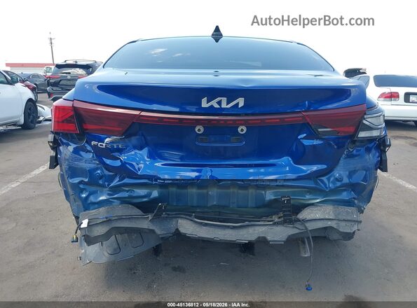 3KPF24AD5PE555198 2023 KIA FORTE Blue Widok z przodu