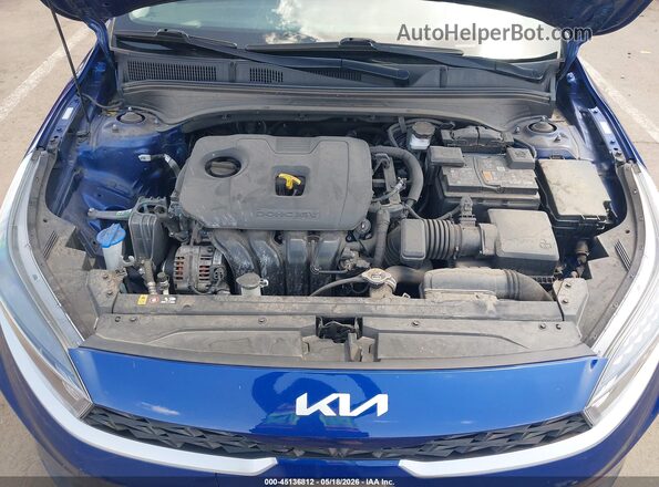 3KPF24AD5PE555198 2023 KIA FORTE Blue Widok z tyłu