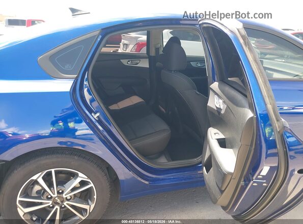 3KPF24AD5PE555198 2023 KIA FORTE Blue Widok naklejki z numerem VIN