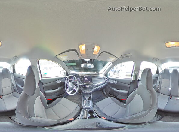 3KPF24AD5RE769787 2024 KIA FORTE White Widok wnętrza 360 stopni