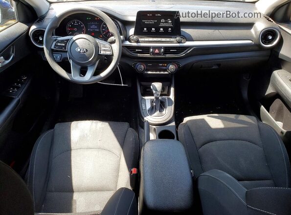 3KPF24AD6KE130811 2019 KIA FORTE Синий Вид панели приборов