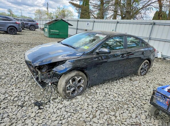 3KPF24AD6LE143558 2020 KIA FORTE Черный Передняя левая четверть