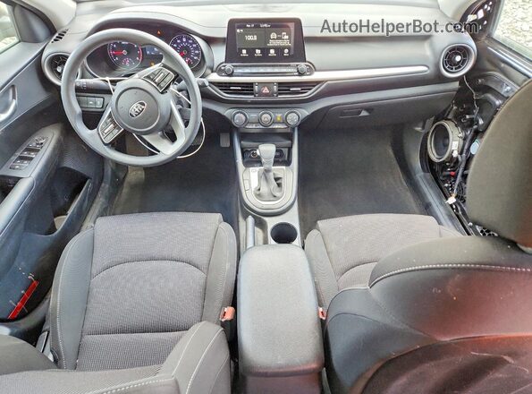 3KPF24AD6LE143558 2020 KIA FORTE Черный Вид панели приборов