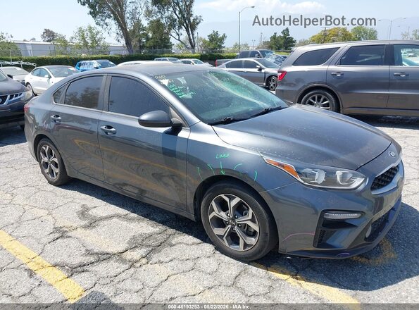 3KPF24AD6LE149523 2020 KIA FORTE Gray Delantero derecho