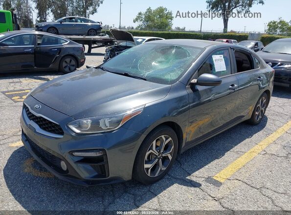 3KPF24AD6LE149523 2020 KIA FORTE Gray Vista tres cuartos delantera izquierda