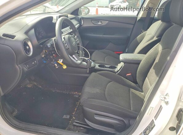 3KPF24AD6LE169514 2020 KIA FORTE White Widok wnętrza z przodu