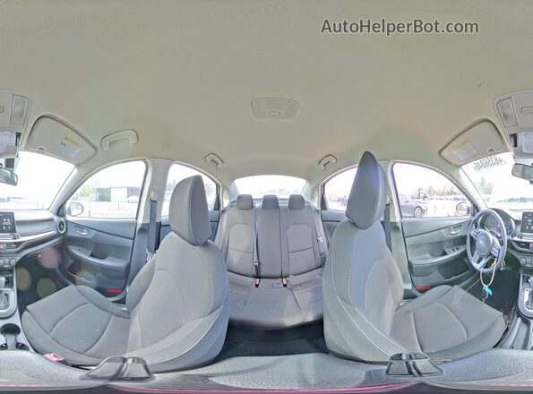 3KPF24AD6LE169514 2020 KIA FORTE White Widok naklejki z numerem VIN