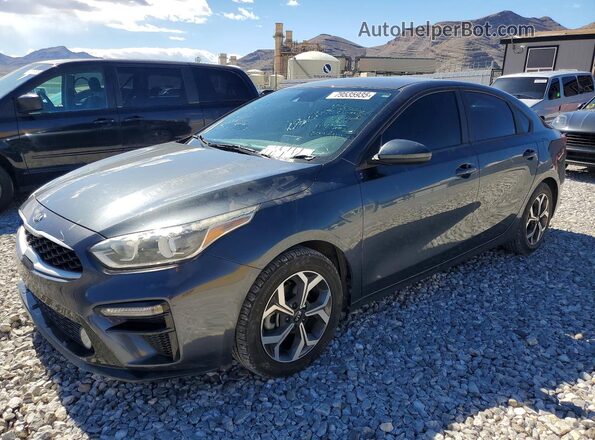 3KPF24AD6LE174972 2020 KIA FORTE Gray Передня ліва чверть