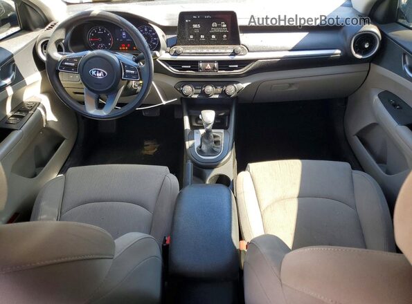 3KPF24AD6LE174972 2020 KIA FORTE Gray Вид панелі приладів