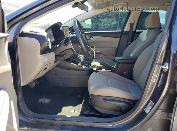 3KPF24AD6LE174972 2020 KIA FORTE Gray Вид салону спереду