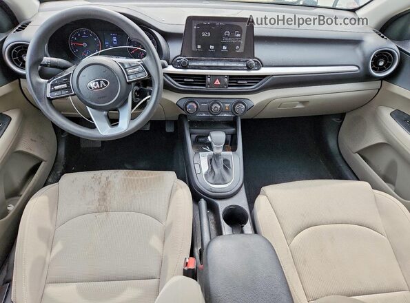 3KPF24AD6LE210093 2020 KIA FORTE Серый Вид панели приборов