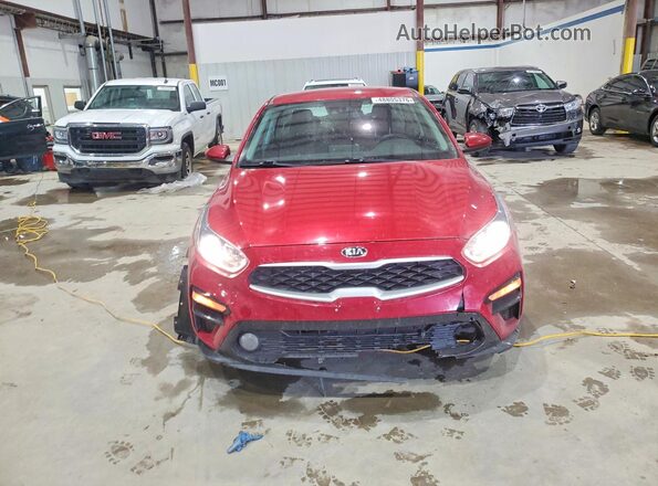 3KPF24AD6LE248570 2020 KIA FORTE Красный Вид спереди