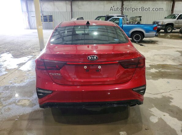 3KPF24AD6LE248570 2020 KIA FORTE Красный Вид сзади