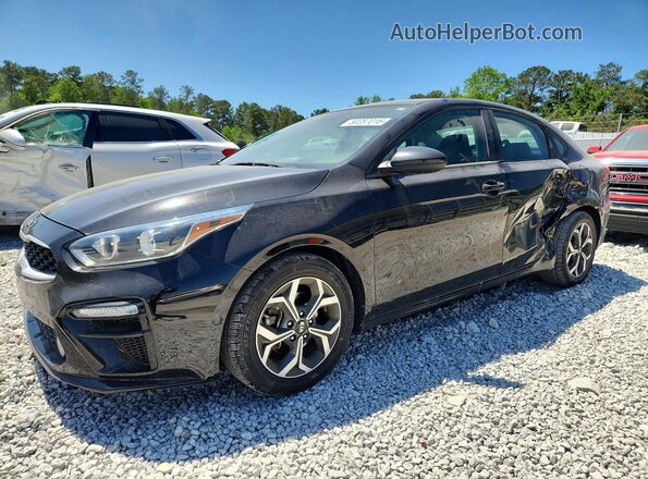 3KPF24AD6ME266875 2021 KIA FORTE Черный Передняя левая четверть