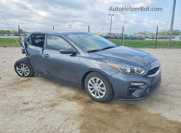 3KPF24AD6ME267119 2021 KIA FORTE Серый Передняя правая четверть