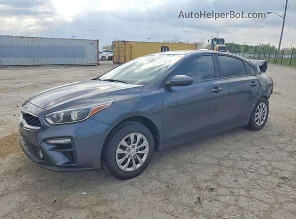 3KPF24AD6ME267119 2021 KIA FORTE Серый Передняя левая четверть