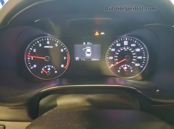 3KPF24AD6ME269632 2021 KIA FORTE Серебряный Вид щитка приборов