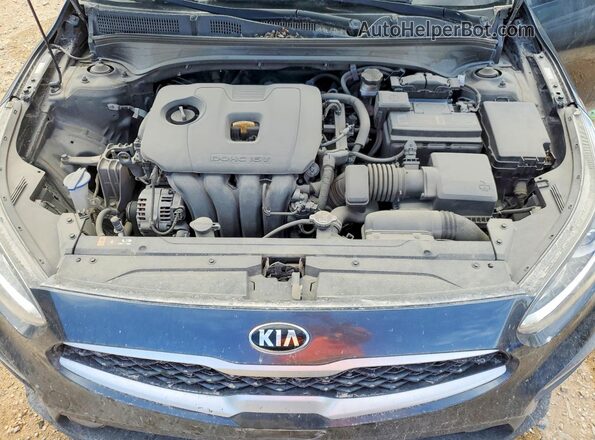 3KPF24AD6ME299486 2021 KIA FORTE Серый Вид задней части салона